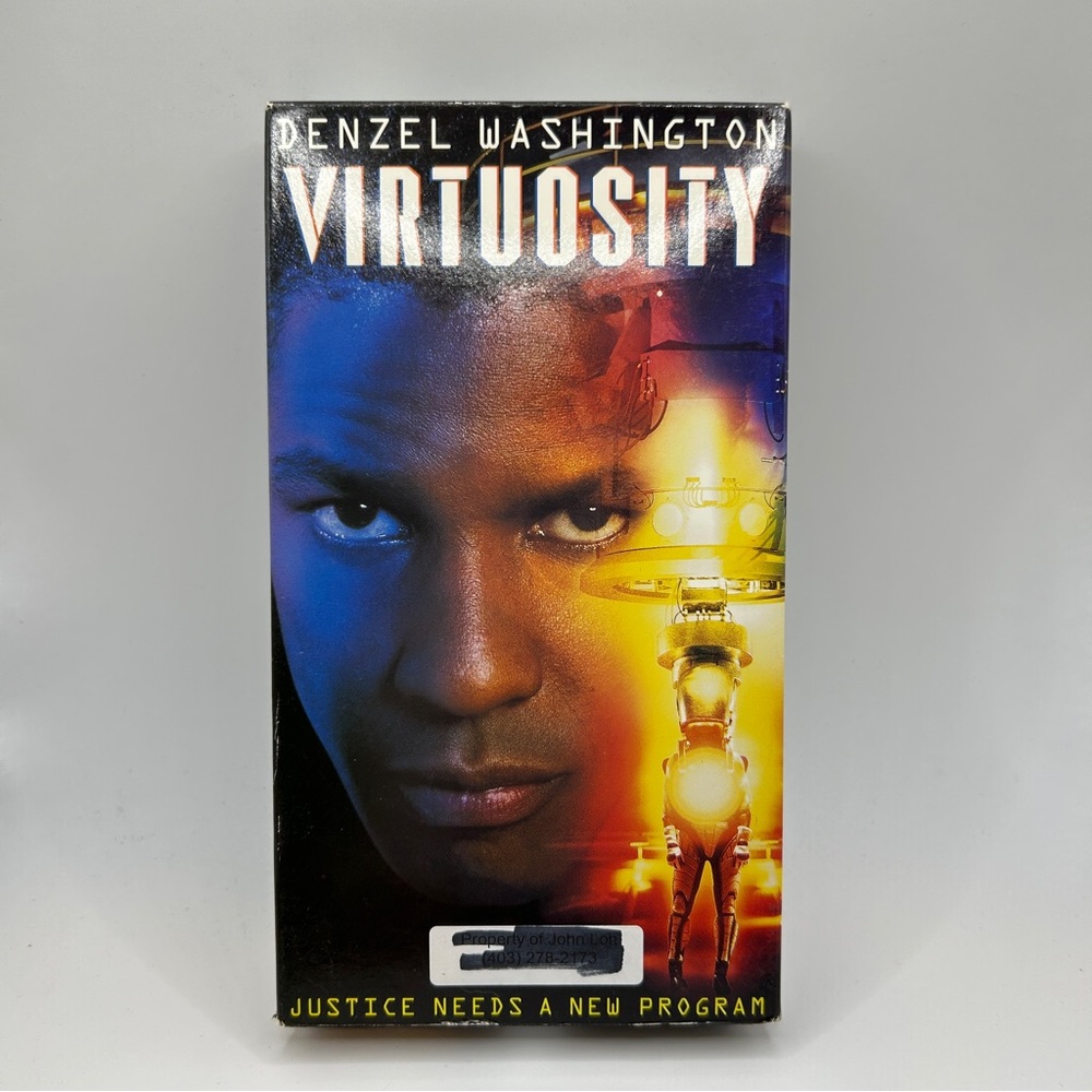 Virtuosity VHS Tape